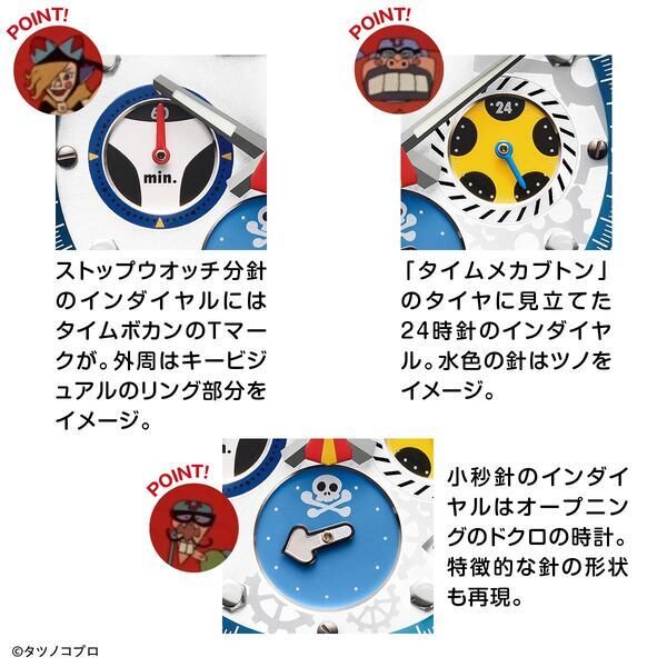 『タイムボカン』の50周年を記念してセイコーとのコラボウオッチが登場！あの頃の思い出と憧れを込めて発進！