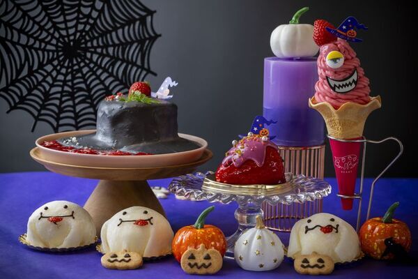 ＜いちご専門店 いちごBonBonBERRY＞累計販売数45,000個突破の人気メニューに、おばけがいたずら！？遊び心たっぷりなハロウィン限定メニュー4種が10月3日(金)よりスタート