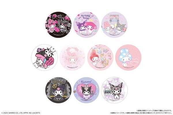 マイメロディ50周年、クロミ20周年記念！キュートな表情がかわいいまんまる焼きが登場