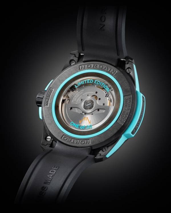 ノルケイン×ハラダ　徳島“吉野川”の激流“小歩危”を纏う、30本限定のスポーツウォッチが11月3日登場