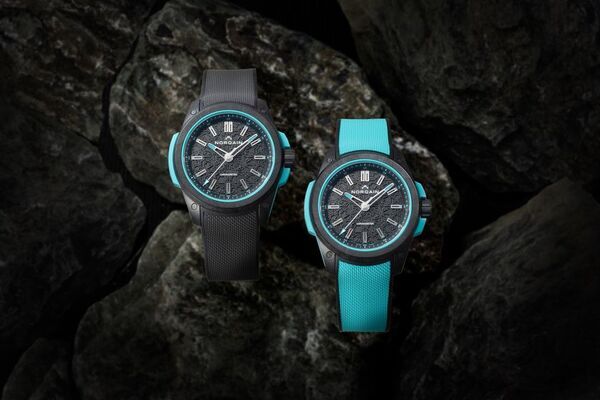 ノルケイン×ハラダ　徳島“吉野川”の激流“小歩危”を纏う、30本限定のスポーツウォッチが11月3日登場