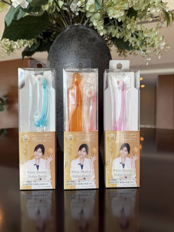 ホワイトニング専用ローラー型歯ブラシが10月1日発売！「ホワイトマイスター東京銀座院」院長オリジナル商品