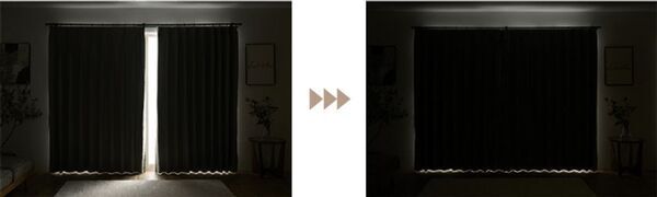 新発売！人気の多機能シームレス防炎完全遮光カーテンの第二弾が公式通販サイト「ふくろうのカーテン」に登場！