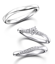 人気のマリッジリング「Alceste（アルチェステ）」に　待望の新作エンゲージリングが登場