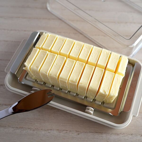 バターを小分けにして新鮮なまま保存できる！プレマルシェ×エンバランスの「バターケース」が新登場