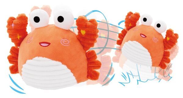 ＼音楽に合わせ小刻みにジャンプする／ ぬいぐるみシリーズ登場！～『ジャンピング　アニマル　カニ・タコ』2025年10月発売～