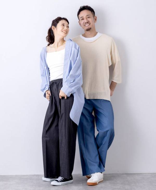 Makuakeプロジェクト10回記念！累計支援額2,000万突破の匠の技シリーズ　洗っても綺麗が続く色落ちしにくいデニムプリーツワイドパンツ「くつろぎデニム」を10月30日より先行予約販売開始