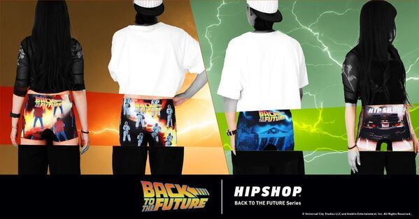 映画『バック・トゥー・ザ・フューチャー』とアンダーウェアブランド【HIPSHOP(ヒップショップ)】が初コラボレーション！2025年10月17日(金)時空を超えるワードローブが発売！