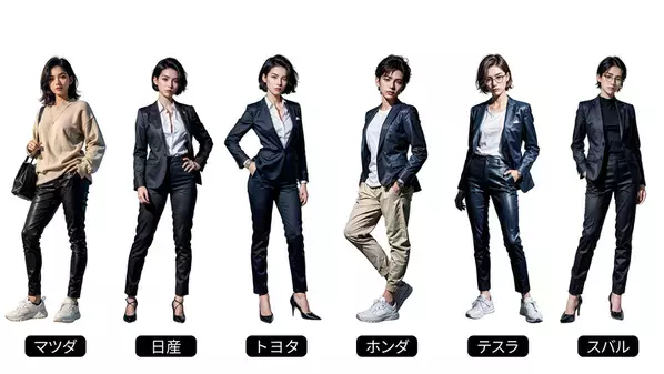 人気企業で働く女性社員を擬人化した新メディア「働く女子図鑑」を公開