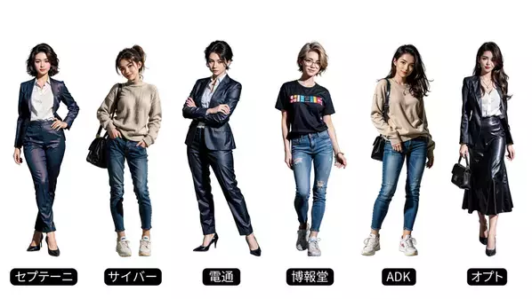 人気企業で働く女性社員を擬人化した新メディア「働く女子図鑑」を公開