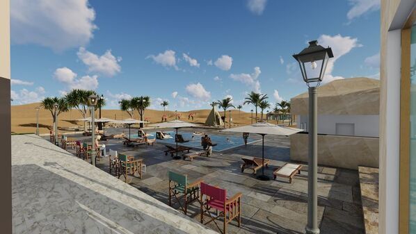 モロッコ・アガファイ砂漠に、新感覚デザートリゾート　Agafay Palm Marrakech(アガファイパーム・マラケシュ)誕生