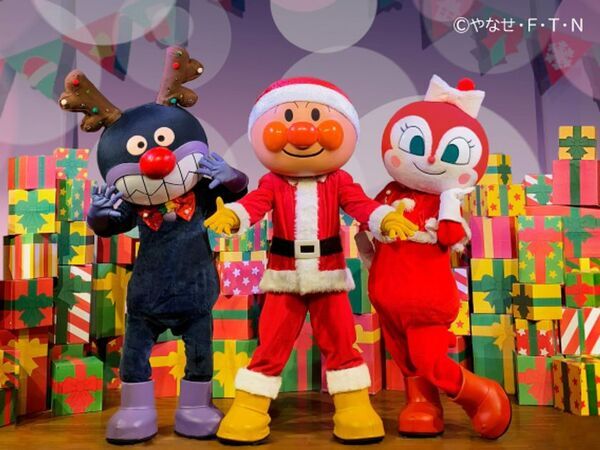 仙台アンパンマンこどもミュージアム＆モールでクリスマスイベント開催！こどもチケットが半額になるお得な「3時からチケット」も！11月6日(木)～12月25日(木)