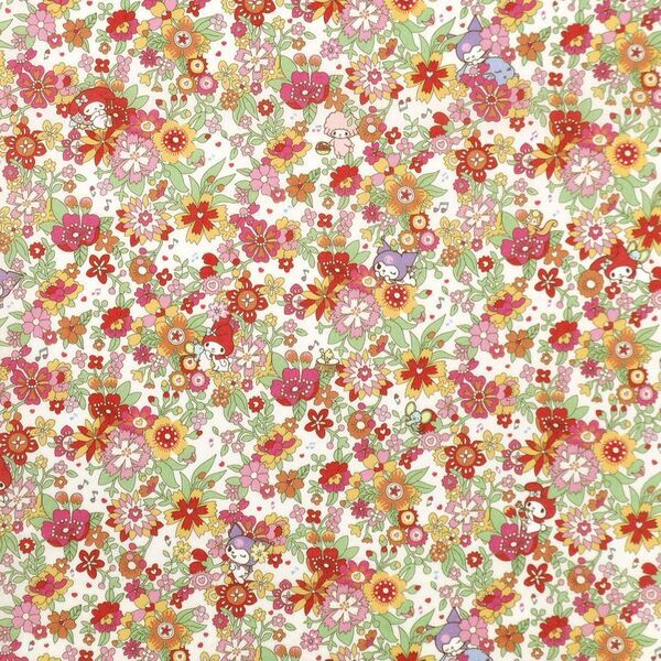 手作りホビーの専門店「ユザワヤ」が限定のサンリオキャラクターズ柄リバティ・ファブリックスを10月20日発売！