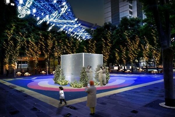 『けやきひろばイルミネーション 2025-26』「原信夫とシャープス＆フラッツ」点灯セレモニー11/1開催