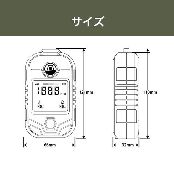 沢田テントから新登場　ガス漏れ対応 多機能 一酸化炭素チェッカー10月23日よりMakuakeで先行販売開始