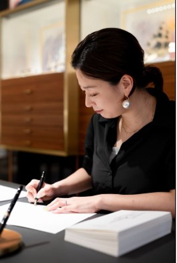 モンブランがこの冬、カリグラフィーのオンラインレッスンを開催　カリグラファー島野真希さんと学ぶ、心温まる手書きの楽しみ