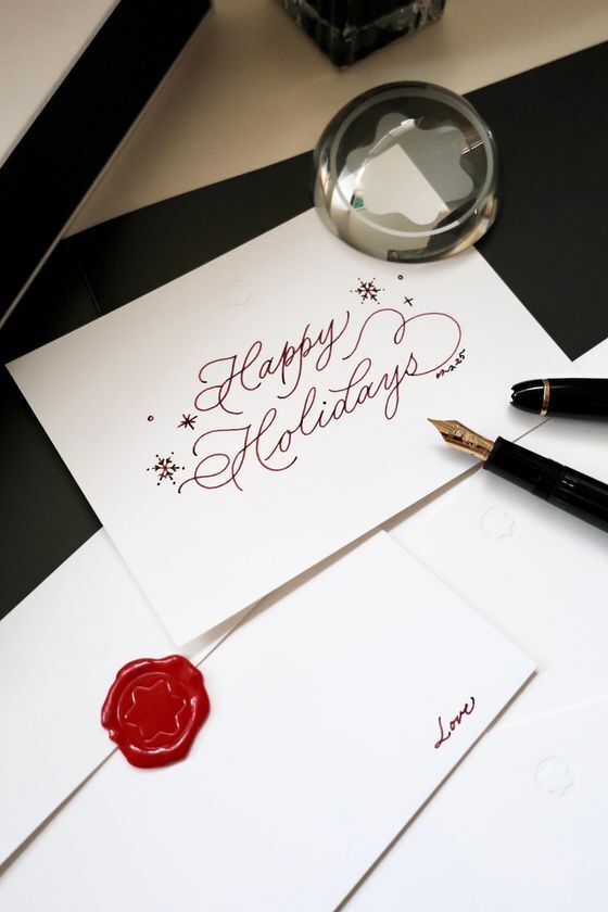 モンブランがこの冬、カリグラフィーのオンラインレッスンを開催　カリグラファー島野真希さんと学ぶ、心温まる手書きの楽しみ