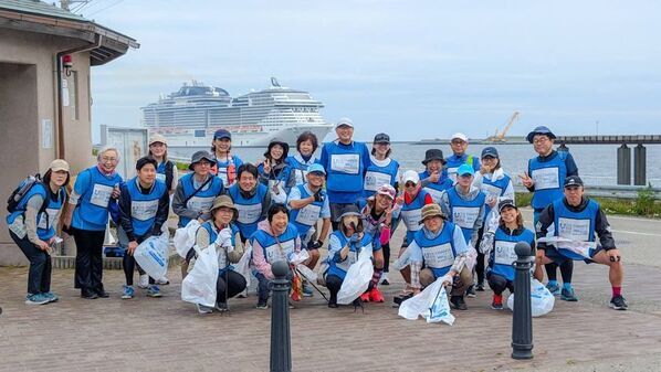 金沢・犀川で海ごみゼロ大作戦！海洋生物お絵かきプロギングを開催～ゴミ拾いで描くクジラやイルカのGPSアート～