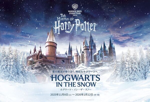 今年の大名古屋クリスマスイルミネーションは　映画公開25周年記念！「ハリー・ポッターの魔法クリスマス」を開催2025年11月12日(水)～12月25日(木)予定