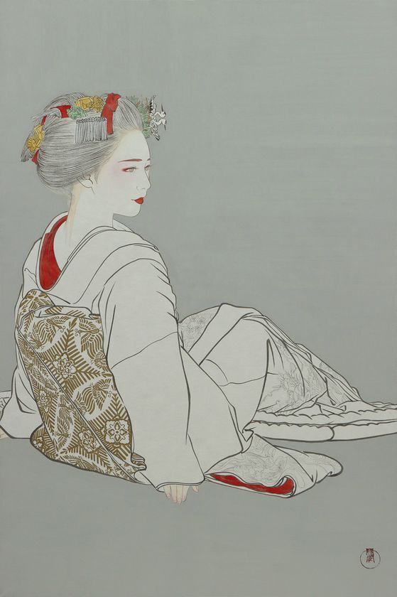 はんなりと、艶やかに――京都の画廊 大雅堂にて日本画家・諫山宝樹の展覧会を11月27日より開催