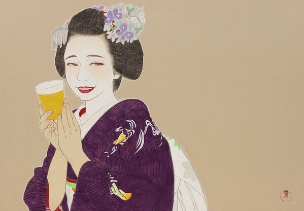 はんなりと、艶やかに――京都の画廊 大雅堂にて日本画家・諫山宝樹の展覧会を11月27日より開催