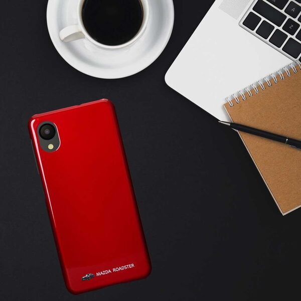 マツダ『ROADSTER』の実車カラーを再現したスマートフォンケースを発売!!マツダレッドカラーのスマートフォンケース!!