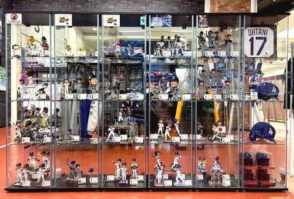 大谷選手のホームランボールや着用したユニフォームなど貴重な記念グッズを展示！