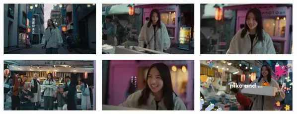 「niko and ...」キャンペーンムービー最新作「旅のキオク」公開。北村匠海×清原果耶思いがけず新たな趣味に出会った“記念日”を描く動画公開！商店街での未知との遭遇に笑顔！お互いの動画のナレーションも担当。楽曲は奥田民生「さすらい」カバーバージョン。