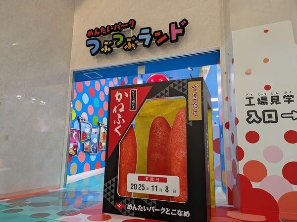 「めんたいパークとこなめ」の新エリア「つぶつぶランド」11月8日(土)リニューアルオープン！オープニングセレモニーは11/8日(土)9:15～