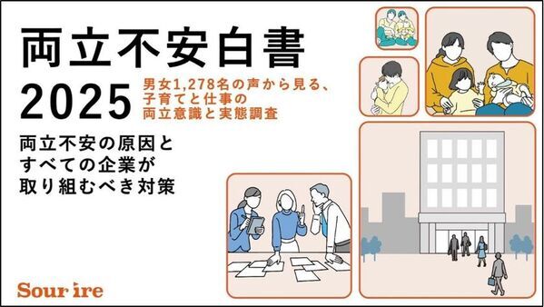 「両立不安」を抱える人は6割 ― 男性にも広がる新たな課題　男女1,278名対象「仕事と子育ての両立に関する調査」実施・分析