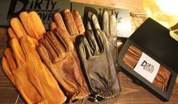 使い続けることで完成する本革レザーグローブ「DIRTY GLOVES」発売