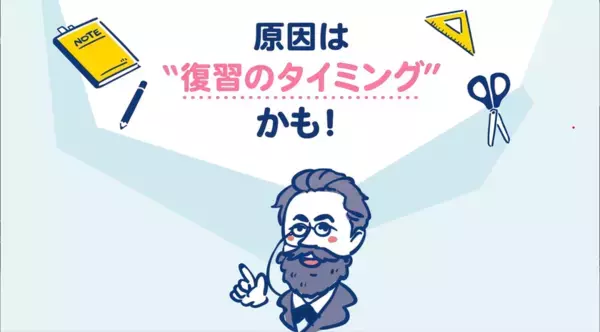 記憶の定着をサポートする付箋「エビングハウスフセン」の開発者・樫原優衣が洛南高等学校の高校1年生約130人を対象に講演会を実施