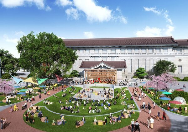誰もが憩える開かれた前庭に生まれ変わる　東京国立博物館が「TOHAKU OPEN PARK PROJECT」を発表