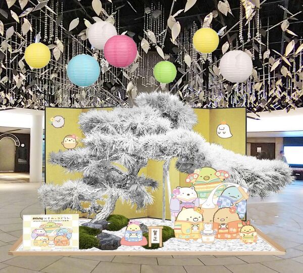 「すみっコぐらし」×「ホワイティうめだ」の夢のコラボ　クリスマスバージョンでふたたび登場！すみっコたちと“おちつく”時間を過ごす期間限定の特別なディスプレイ