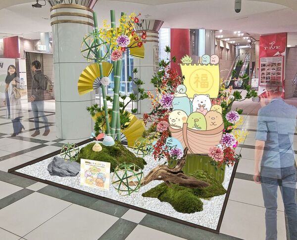 「すみっコぐらし」×「ホワイティうめだ」の夢のコラボ　クリスマスバージョンでふたたび登場！すみっコたちと“おちつく”時間を過ごす期間限定の特別なディスプレイ