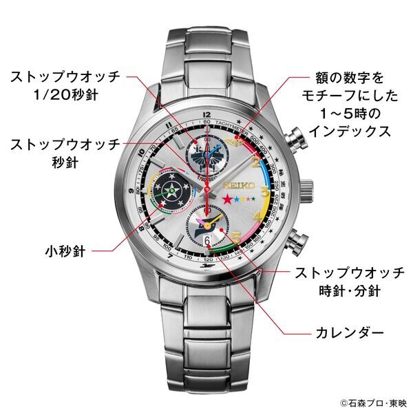 スーパー戦隊シリーズ　栄光の第１作目『秘密戦隊ゴレンジャー』 セイコー コラボレーションウオッチが登場