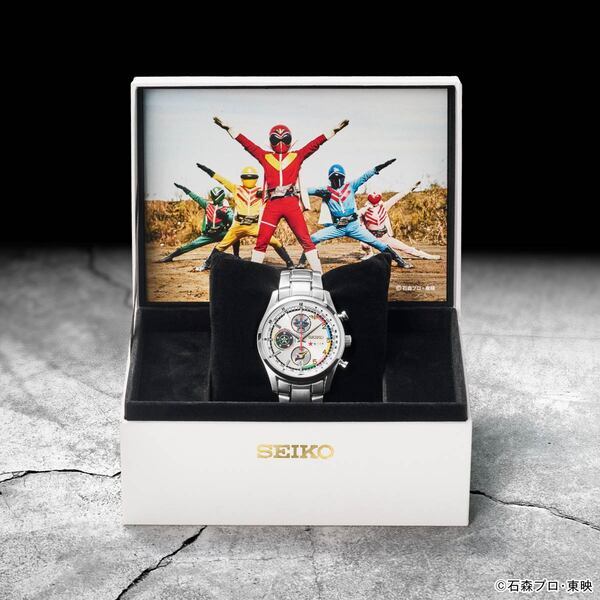 スーパー戦隊シリーズ　栄光の第１作目『秘密戦隊ゴレンジャー』 セイコー コラボレーションウオッチが登場