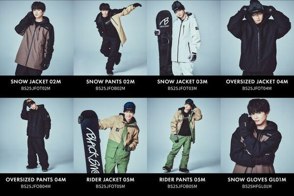 佐藤大樹アンバサダー就任！サイン入りカード争奪戦開催、新生スノボブランド「BLACK SNOW」が動き出す