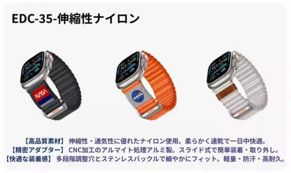 カナダ発ブランド“Mifa”最新作「NASAシリーズバンド」11月19日から「Kibidango」での先行販売開始！