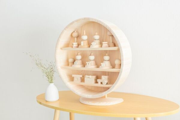 インテリアに馴染むホワイトテイストの木の雛人形が登場新作「淡色～あわいろ～」数量限定で販売開始！