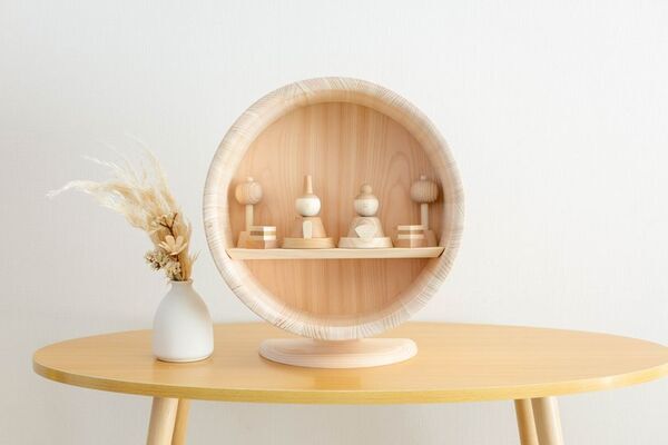 インテリアに馴染むホワイトテイストの木の雛人形が登場新作「淡色～あわいろ～」数量限定で販売開始！