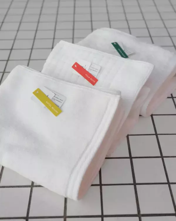 南国ヴィラの心地よさを日常に。ホテルシリーズ最新作、今治タオル「ヴィラスイート」を発売！