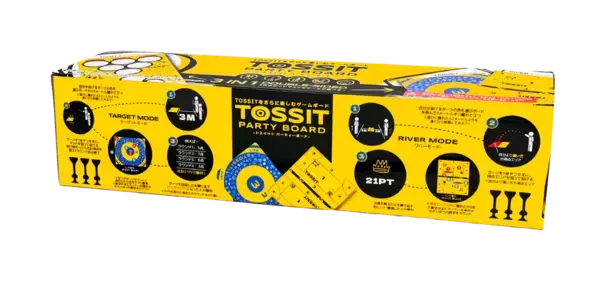 どこでも遊べる新感覚シリコンダーツ！ヨーロッパ発【TOSSIT】がついに日本上陸！