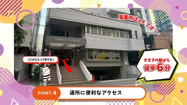 すすきの駅から徒歩6分【通所・在宅】就労継続支援B型『モノコトラボ』利用者募集！