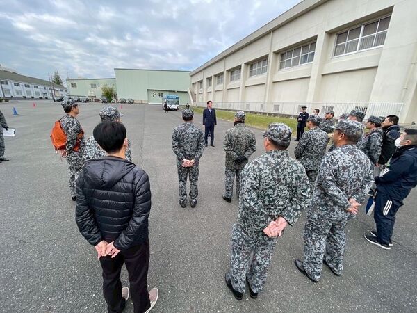 航空自衛隊入間基地にてバス運転体験会を実施任期制等自衛官を対象に就職支援へ