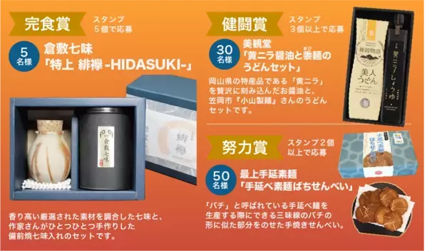 【全国の麺好きに朗報！】岡山県高梁川流域エリアの麺料理をめぐる「めんたび」スタンプラリー初開催！