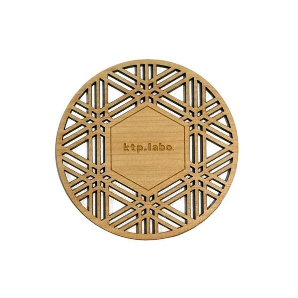 紀州檜 × 日本の伝統柄　長く愛せるサステナブルなコースターを発売