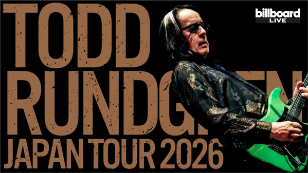 ロックの殿堂入りを果たした“レジェンド”、トッド・ラングレンのジャパンツアーが決定