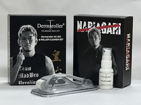“美肌格闘家”皇治とダーマローラーがコラボ　特別パッケージ版を12/15発売