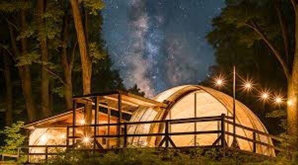 熊風評被害で600人超キャンセルが発生した長野県のグランピング施設が熊対策強化キャンペーンを開始！